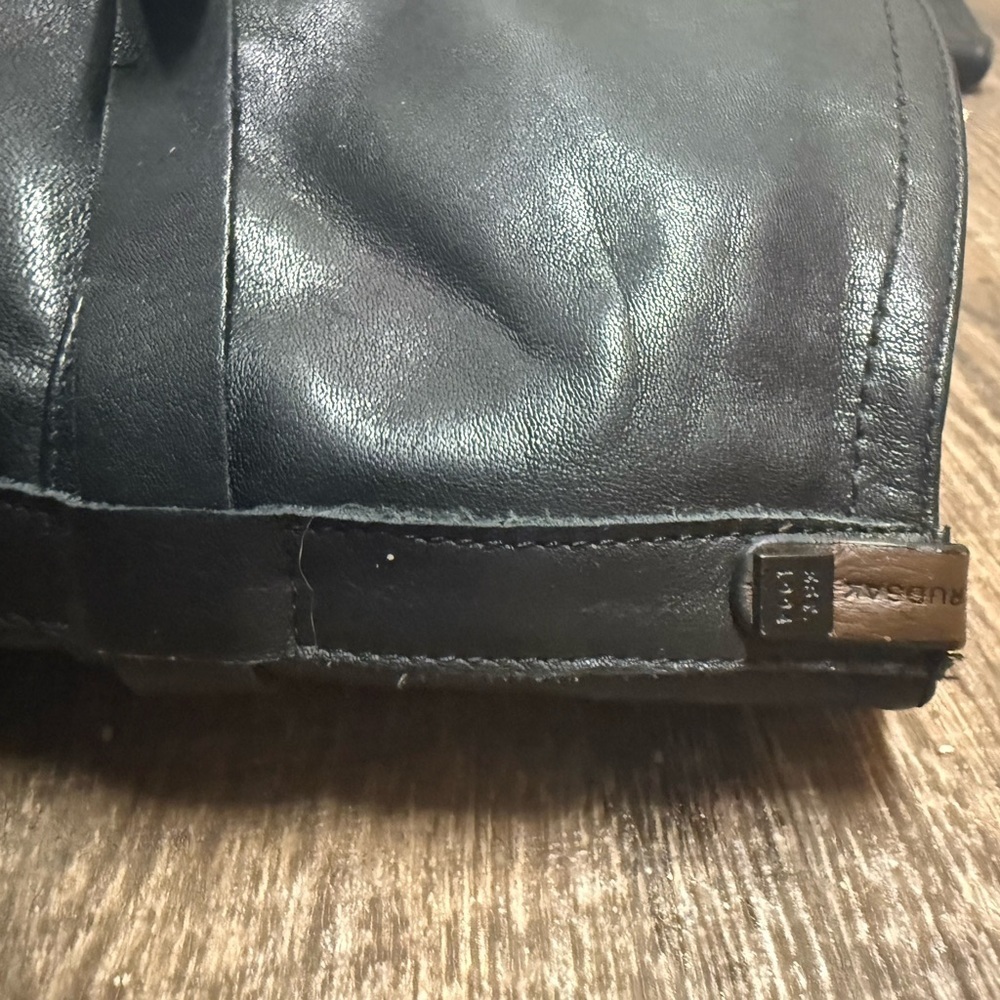RUDSAK NEW never worn size 38 (7.5) Black Leather riding boots w/ subtle details - Picture 5 of 11